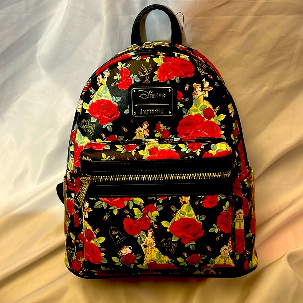 Loungefly Disney Princess Belle Backpack NWT
